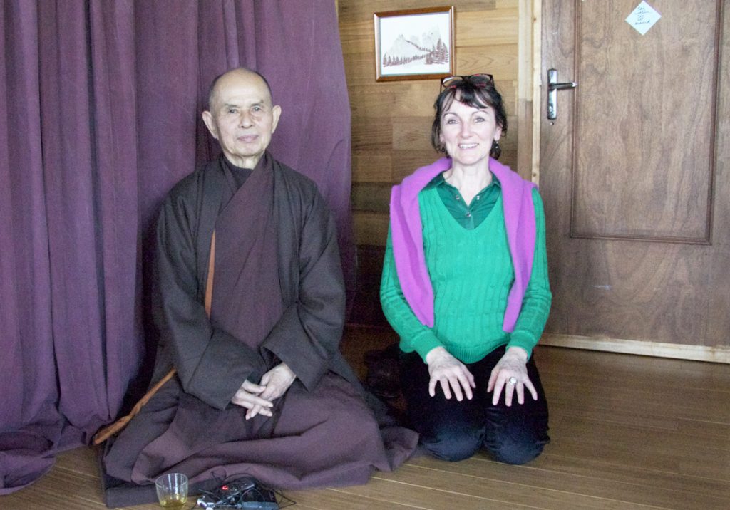 Rencontre avec Thich Nhat Hahn dans son ermitage Plum Village